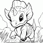 dinossauro para colorir