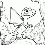 dinossauro para colorir