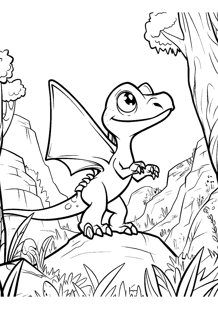dinossauro para colorir