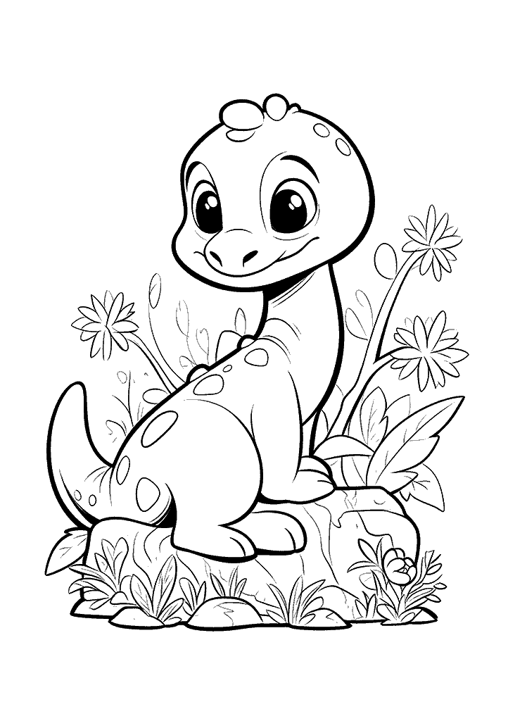 dinossauro para colorir