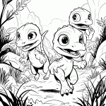 dinossauro para colorir