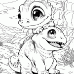 dinossauro para colorir