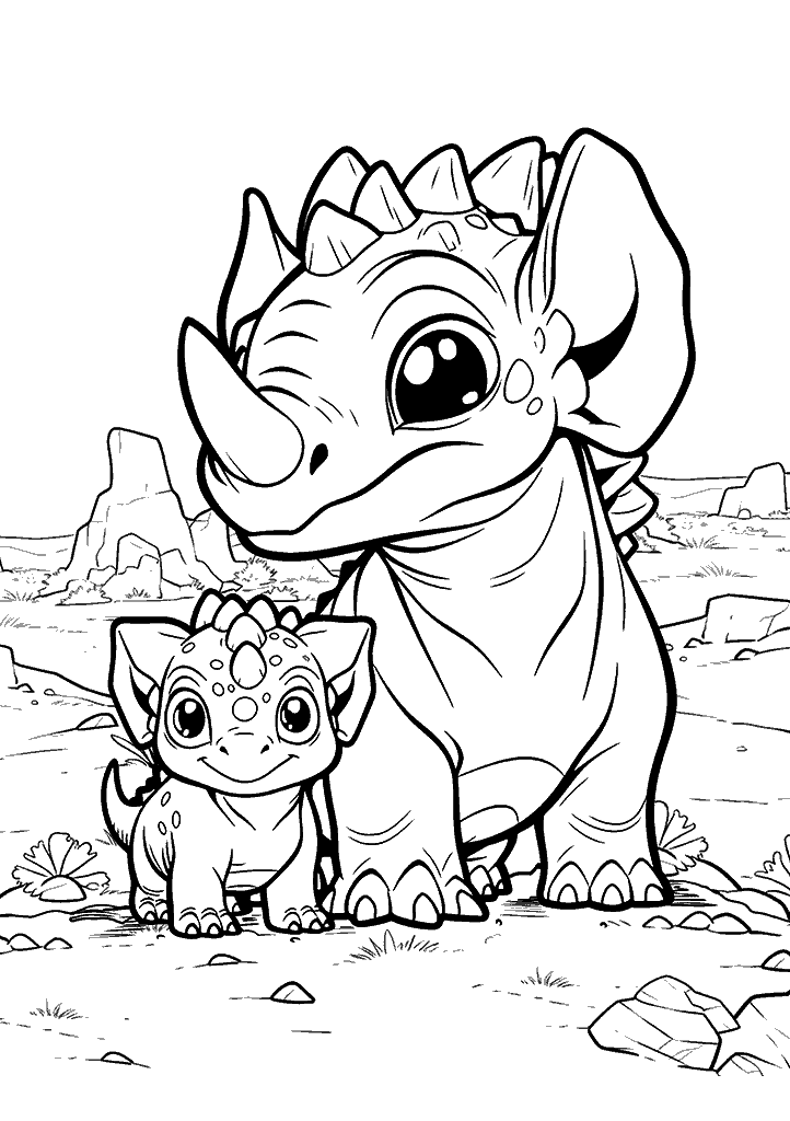 dinossauro para colorir