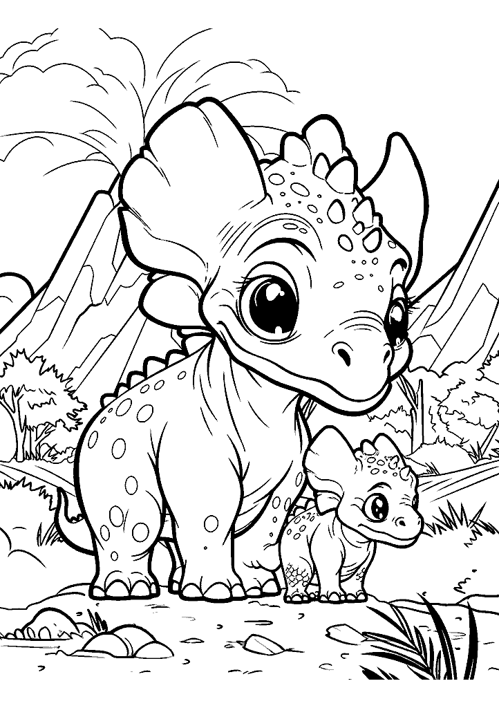 dinossauro para colorir