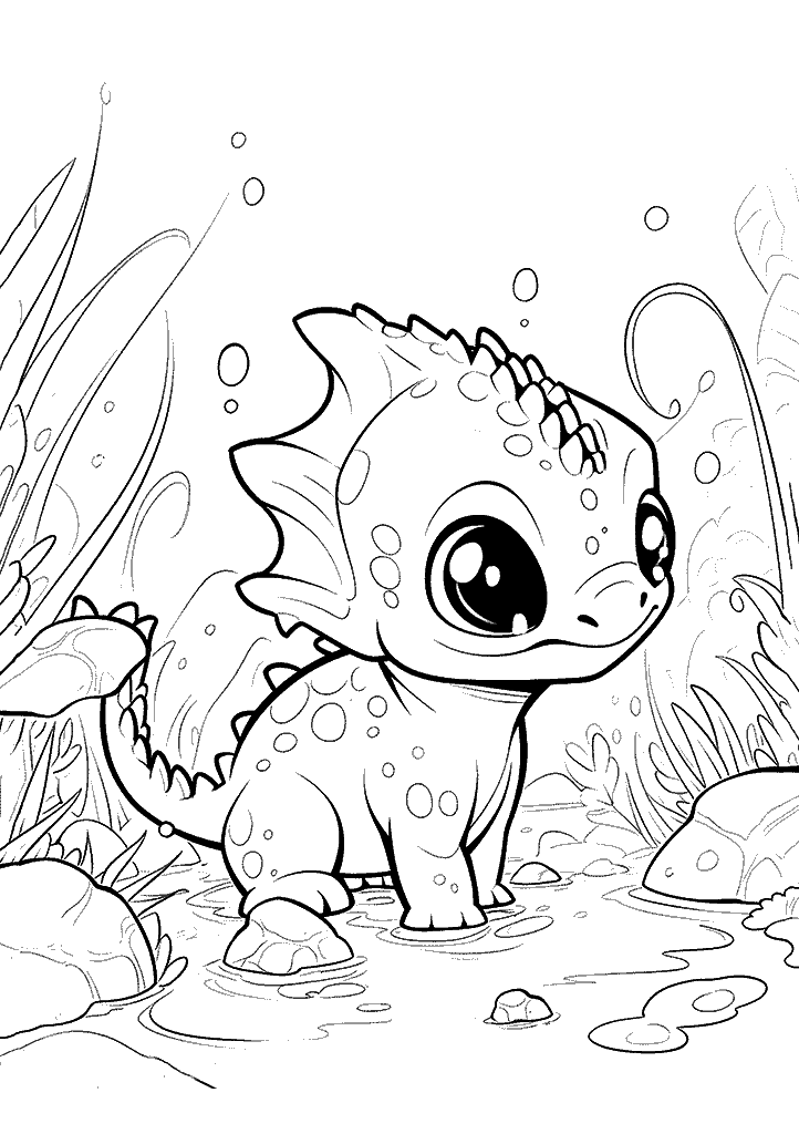 dinossauro para colorir