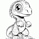 dinossauro para colorir