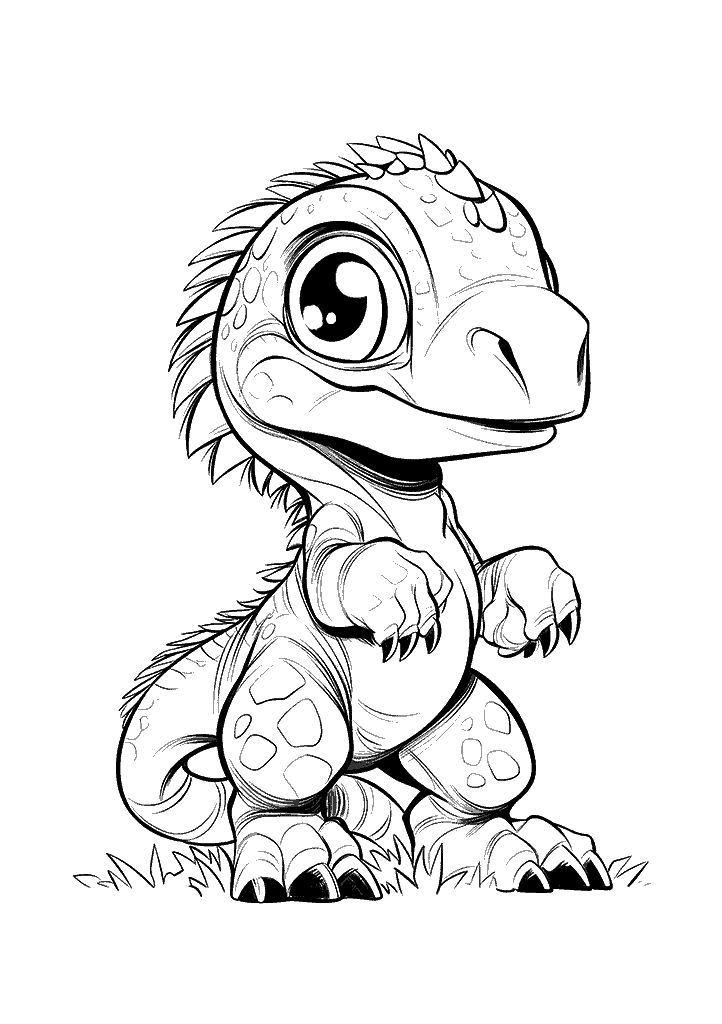 dinossauro para colorir
