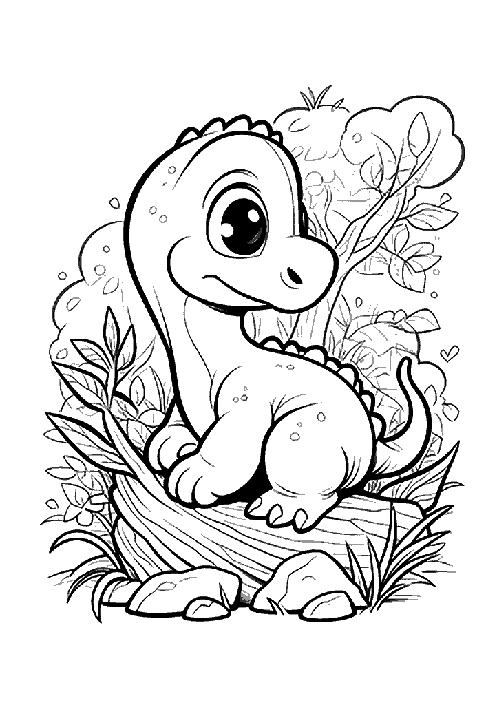 dinossauro para colorir