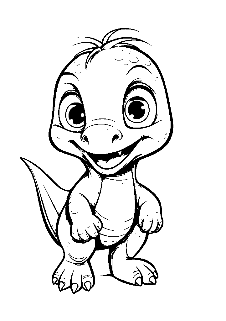 dinossauro para colorir