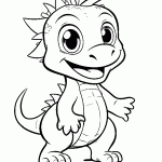 dinossauro para colorir