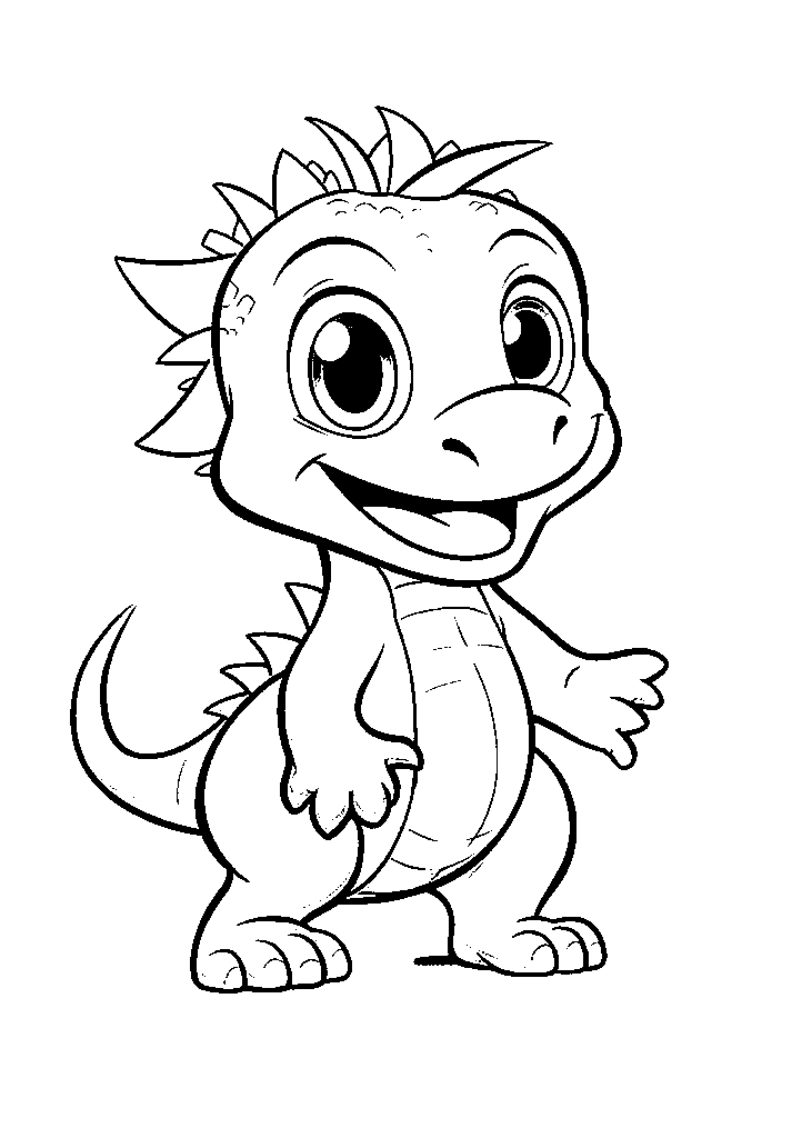 dinossauro para colorir