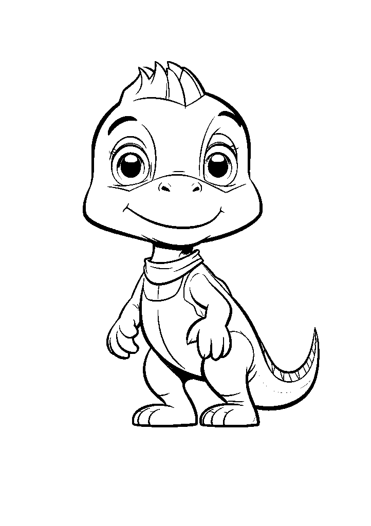 dinossauro para colorir