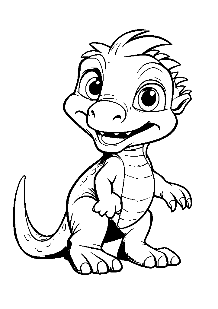 dinossauro para colorir