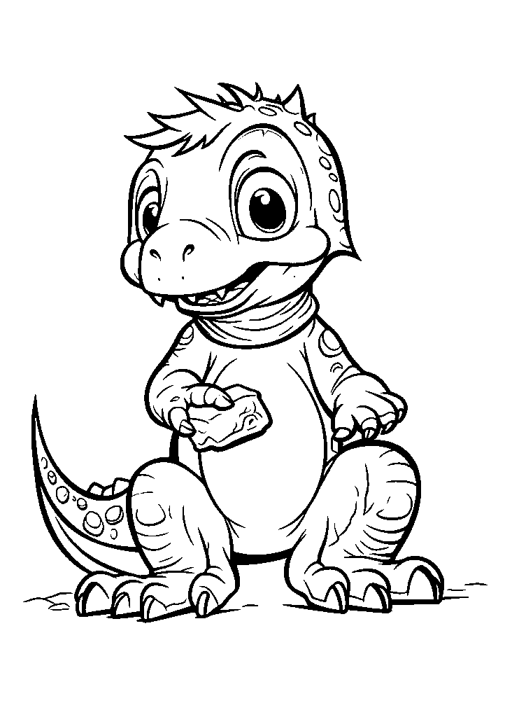 dinossauro para colorir