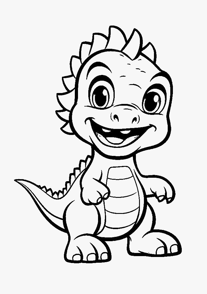 dinossauro para colorir