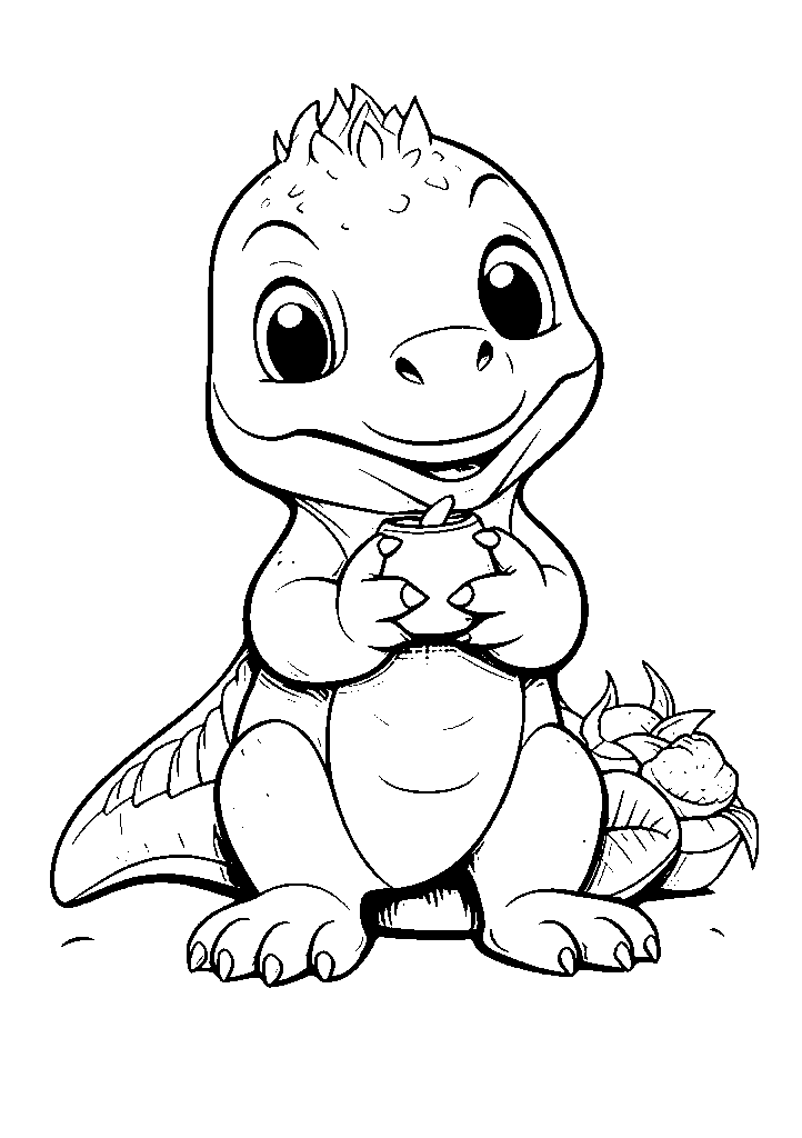 dinossauro para colorir