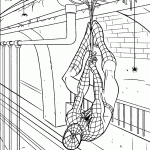 homem aranha para colorir