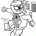 homem aranha para colorir
