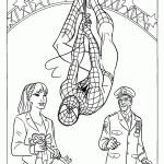 homem aranha para colorir