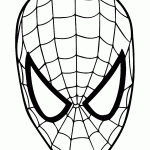 homem aranha para colorir