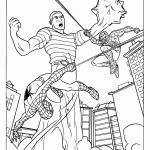 homem aranha para colorir