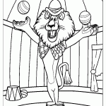 madagascar para colorir