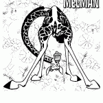 madagascar para colorir
