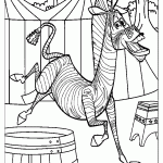 madagascar para colorir