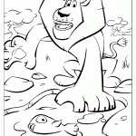 madagascar para colorir