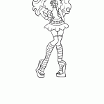Monster high para colorir