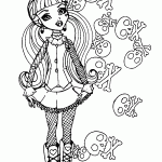 Monster high para colorir