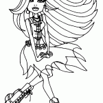 Monster high para colorir