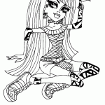 Monster high para colorir