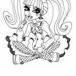 Monster high para colorir