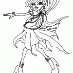 Monster high para colorir