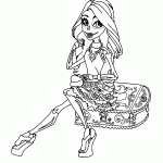 Monster high para colorir