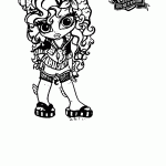 Monster high para colorir
