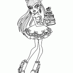 Monster high para colorir