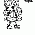 Monster high para colorir