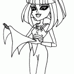 Monster high para colorir