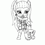 Monster high para colorir