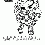 Monster high para colorir