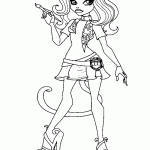 Monster high para colorir
