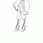 Monster high para colorir