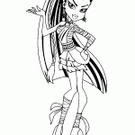 Monster high para colorir