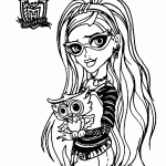 Monster high para colorir