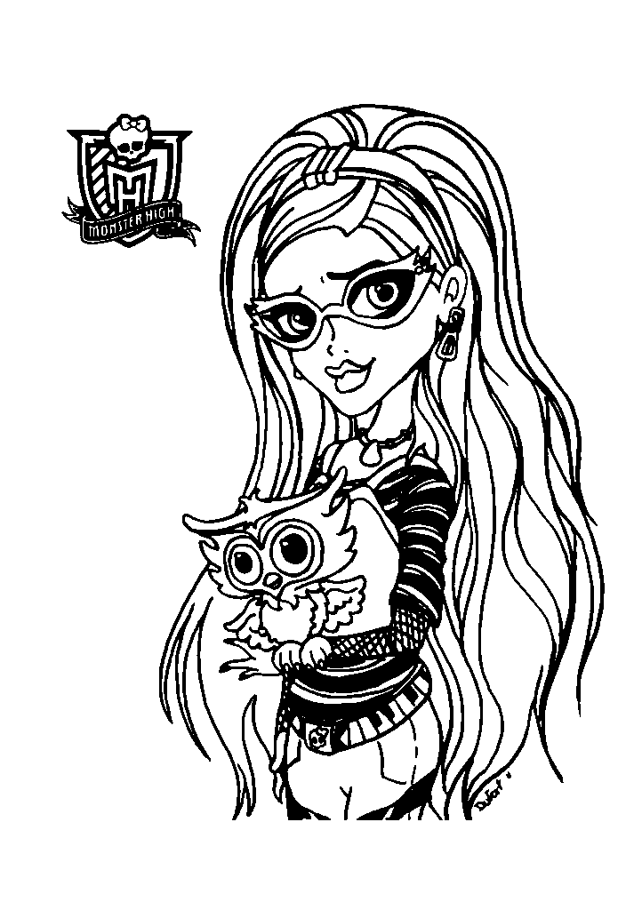 Monster high para colorir