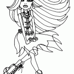 Monster high para colorir