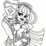 Monster high para colorir