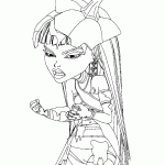 Monster high para colorir